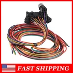 12V Street Hot Rat Muscle Rod Wiring 14 Circuit Wire Harness Fuse Universal. Fixed Price $46.99.