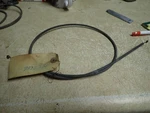 Studebaker 1557686 Heater Control Cable 1964-66 Sedans Wagons Nos. Fixed Price $5.99.
