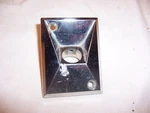 1977 Chevy Corvette Remote Mirror Escutcheon Gm 9874500 Nos. Fixed Price $19.95.