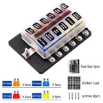 Way Fuse Block 12/32V Led Red Light Indicator Blade Box For Boat Camper. Fixed Price $20.12.