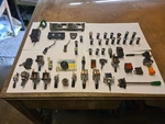 Lucas Toggle Switches + Dashboard Warning Lights.new/used 52 Total.classiccar. Fixed Price $60.49.