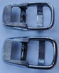 Oem German Vw Volkswagen Porsche 914 Chrome Door Pull Escutcheon Cover 411837097. Fixed Price $39.95.