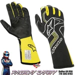 Alpinestars TECH-1 Race V3 Gloves Black/yellow Fluo Fia 8856-2018 3551023-155. Fixed Price $109.99.