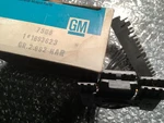 Gm # 1893623 N.o.s. A/f/x Body Turn Signal Switch Extension. Fixed Price $15.00.