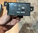 Oem 1979-1985 Cadillac Eldorado Seville Cruiser Control Switch 1617627. Fixed Price $25.00.