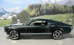 Dark Green 1967 Ford Mustang Fastback! 1968 Code 302 390 427 Gta Toy Car. Fixed Price $5.95.