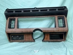 1980-1986 Ford F350 Instrument Cluster Bezel Trim Surround Dash Board Wood Grain. Fixed Price $99.00.