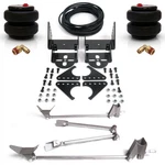 Rear Triangulated Four Link With Bolt On Axle Air Ride Bracket Kit 2600LB Bags. Fixed Price $849.50.