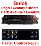 Buick Century Lesabre Regal Riviera Heater Climate Control Module Hvac Repair. Fixed Price $99.00.