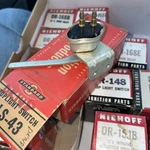 Niehoff DR-138-DR-148 Stoplight Switch Fits 1950 Hudson Kaiser And Chevy + Gmc. Fixed Price $15.99.