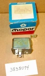 Mopar 3838094 Relay,rear Heated Window 1974-1976 Plymouth Valiant, Dodge Dart. Fixed Price $52.25.