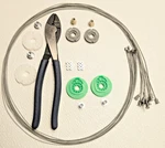 Spring Driven Window Regulator Rebuilding Tool Ends Wheels Rivet & Cables. Fixed Price $99.00.