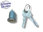 60-77 Ford Lincoln Mercury Ignition Lock Cylinder With 2 Oem Logo Keys. Fixed Price $34.20.
