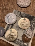 1970 Pontiac Gto & 1968 Shelby GT500KR Brass Key Fobs. Fixed Price $29.90.