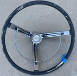 Ford Thunderbird Steering Wheel Chrome Trim Kit 1961-1963 61-63 Oem #2. Fixed Price $300.00.