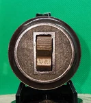 Classic Vintage Rare Mongomery Wards Round Toggle Porcelin Electric Wall Switch. Fixed Price $18.76.