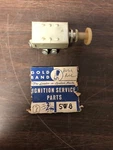 Vintage Position Push Pull Dash Fog Light Head Universal Switch Nos 1225. Fixed Price $22.00.