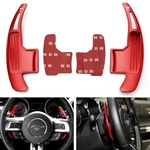 Red Aluminum Steering Wheel Paddle Shifter Extensions 2015-23 Ford Mustang. Fixed Price $27.09.