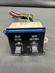 1977-1978 Cadillac Eldorado Seville Rear Defrost Defog Switch Power Antenna Oem. Fixed Price $119.79.