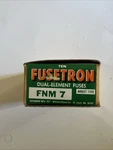 One Box Of 10 Nos Bussmann Fusetron FNM7 Amp Fuses. Fixed Price $34.65.