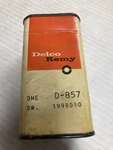 Stop Switch Delco Remy D-857 , 1998030 Nos. 53-57 Corvette Sealed America. Fixed Price $44.99.