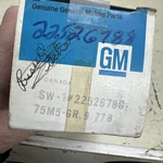 Gm 22526788 Rear Defrost Switch Buick, Olds, Pontiac (see Desc For Fit) Nos. Fixed Price $45.00.