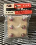 Vintage Olson Electronics- Nos Red Radio Mini Push Button Switches 6 Pack Sealed. Fixed Price $16.97.