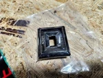 Power Door Switch Bezel With Word "lock" Chrome Used 78-82 C3 Corvettes. Fixed Price $12.74.