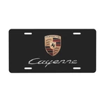 Porsche 12 X 6 Inch Aluminum Car Front License Plate Cover Black. Fixed Price $26.12.