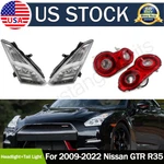 Fits 09-22 Nissan Gtr R35 Red Led Tail Lights & Headlight Upgrade 2017 Style. Fixed Price $1320.85.