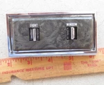 1972 1974 Lincoln Continental Mark Iv Lr Window Regulator Switch &housing Bezel. Fixed Price $39.99.