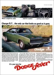 13X19 1968 Dodge Charger R/t Mopar Art Ad Poster 383 440 426 Hemi Fever Brochure. Fixed Price $17.00.