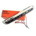 718028 - Lucas L766 Number Plate Lamp & Triumph Badge 54866 STAG,GT6,SPIT. Fixed Price $205.85.