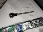 1957 Ford Custom Galaxie Head Light Control Switch Black Knob Shaft Assembly Oe. Fixed Price $25.00.