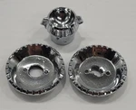 1960 1961 Chrysler Imperial Radio Bezels & Knob Set 1887962 1887993 Mopar Oem. Fixed Price $84.99.