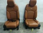 Heated Cooled Brown Leather Front Seats From 2018 Cadillac CT6 78K Mi 12226591. Fixed Price $1344.69.