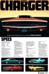 13X19 1970 Dodge Charger 500 R/t Mopar Brochure Ad Poster 383 440 426 Hemi Se. Fixed Price $17.00.
