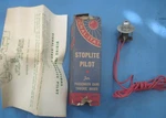 Nos 50S 60S Signal Stat Accessory Illuminated Stoplite Pilot Switch 12 Volt. Fixed Price $29.99.