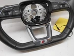 2020 Audi Q5 Hybrid Spoke Black Leather Steering Wheel Oem 80A419091BT GC0736. Fixed Price $550.00.