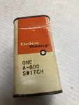 Dimmer Switch Delco Remy A-800 , 1957-65 Mopar Nos. Sealed America. Fixed Price $40.99.