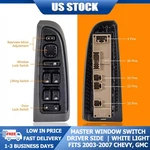 Front Left Driver Side Window Switch Black Abs For 03-07 Gm Vehicles Free Ship. Fixed Price $47.96.