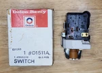 Delco Remy D1511A Headlight Switch 1995226. Fixed Price $39.00.