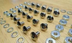 Grille Chrome Screw Kit! For Dodge Ramcharger Truck Etc (in Place Of Rivets). Fixed Price $38.00.