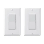2-PACK Dimmer Light Switch- Single Pole 3-WAY For Led /incandescent/ Cfl. Fixed Price $21.99.